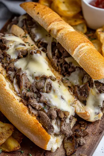 Tender Philly Cheesesteaks