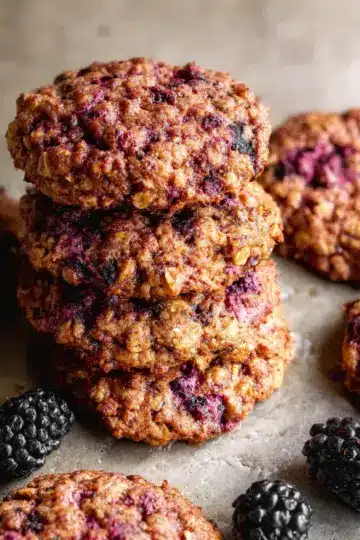 Blackberry Oatmeal Cookies