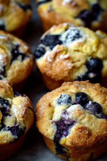 The Best Lemon-Blueberry Muffins