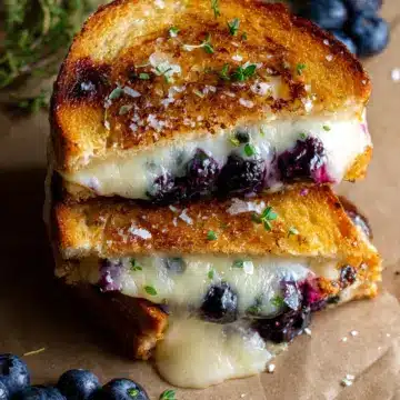 Blueberry White Cheddar Grilled Cheese