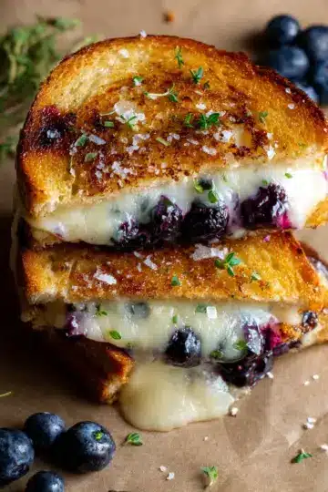 Blueberry White Cheddar Grilled Cheese