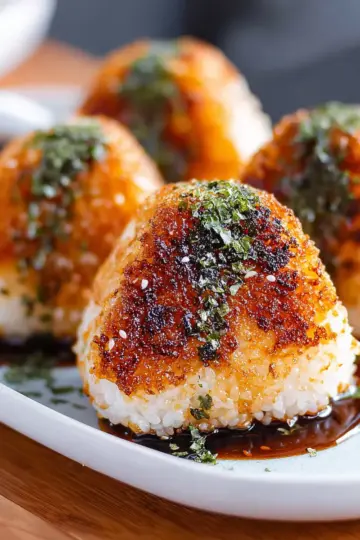 Yaki Onigiri (Grilled Rice Balls)