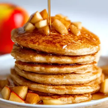 Healthy Apple Pancakes