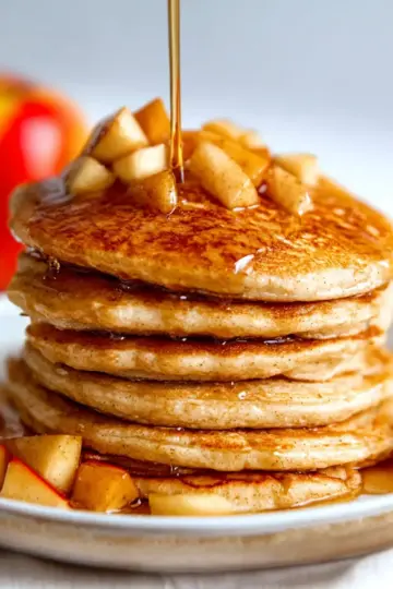 Healthy Apple Pancakes
