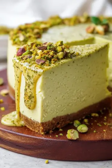 Pistachio Cheesecake