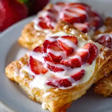 Easy Strawberry Cream Cheese Danish