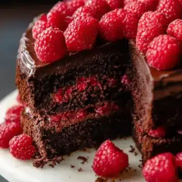 Chocolate Raspberry Cake