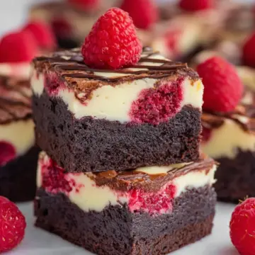 Raspberry Cheesecake Brownies