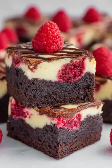 Raspberry Cheesecake Brownies