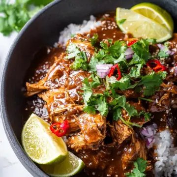 Slow Cooker Chicken Mole