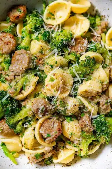 Orecchiette With Sausage And Broccoli