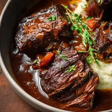 Red Wine Braised Beef