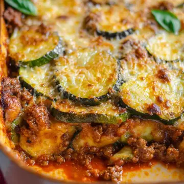 Ground Beef Zucchini Casserole