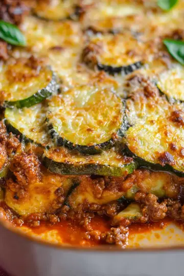 Ground Beef Zucchini Casserole