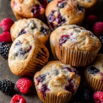 Mixed Berry Muffins