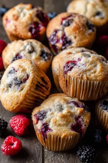 Mixed Berry Muffins