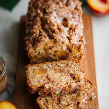 Cinnamon Peach Bread