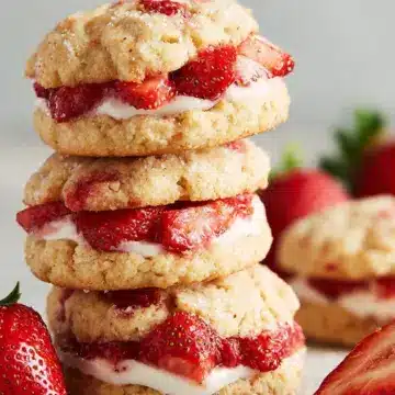 Strawberry Shortcake Cookies