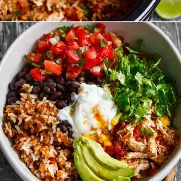 Dump-and-Go Rice Cooker Burrito Bowls