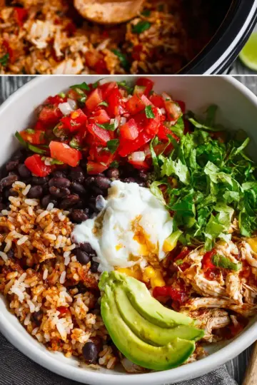 Dump-and-Go Rice Cooker Burrito Bowls