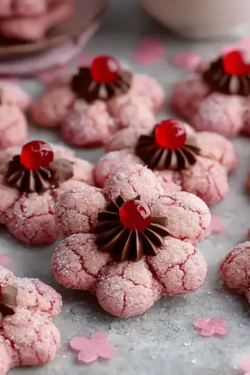 Cherry Blossom Cookies Amazing Easy Sweet Treat