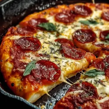 Perfect Pizza Night with Cast Iron Skillet