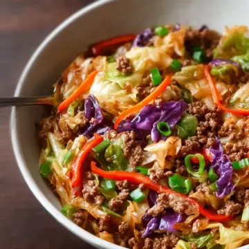 Ground Beef and Cabbage Stir-Fry Recipe