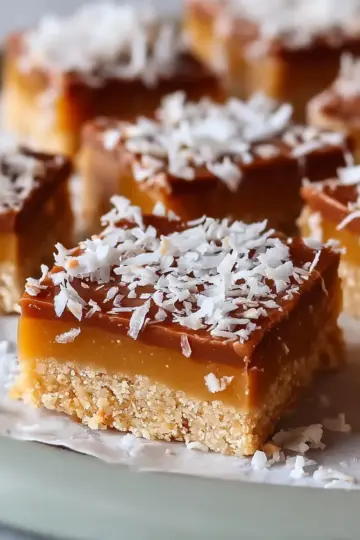 Irresistible Caramel Coconut Bars You’ll Crave Every Day