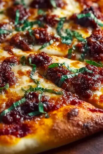 Beef Chorizo Pizza