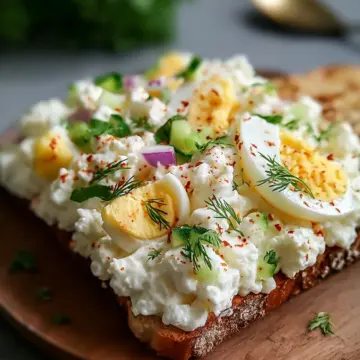 Delicious Cottage Cheese Egg Salad