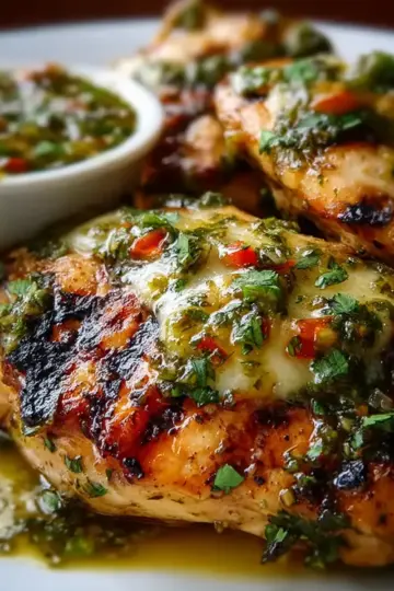 Flavor-Packed Grilled Salsa Verde Chicken with Pepper Jack Cheese