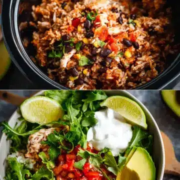Rice Cooker Burrito Bowls