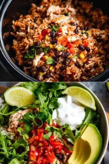 Rice Cooker Burrito Bowls
