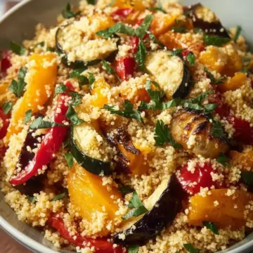 Roasted Vegetable Couscous Recipe