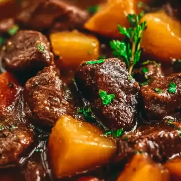 Apple Cider Beef Stew