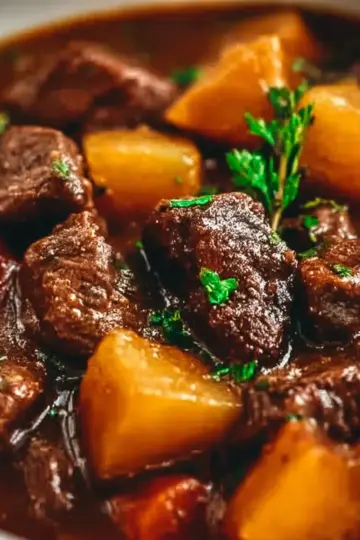 Apple Cider Beef Stew
