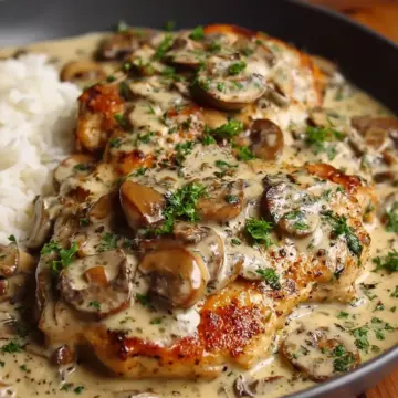 Creamy Mushroom Chicken Creamy