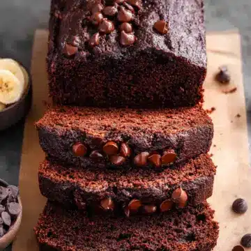 Double Chocolate Banana Bread
