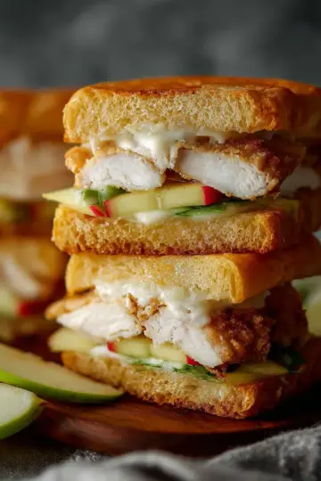 Chicken Apple Sandwiches