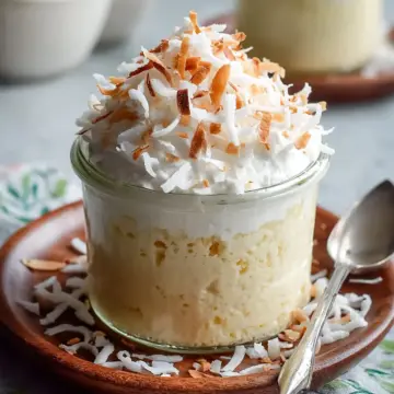 Toasted Coconut Pudding