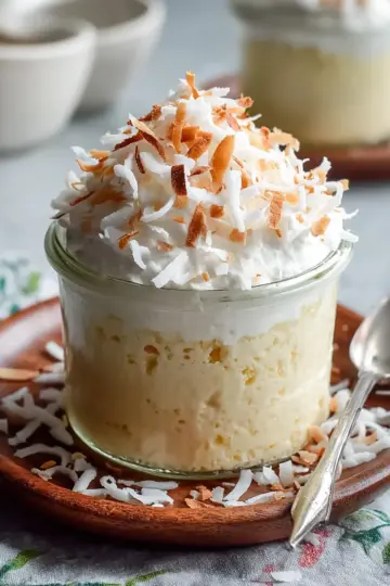 Toasted Coconut Pudding