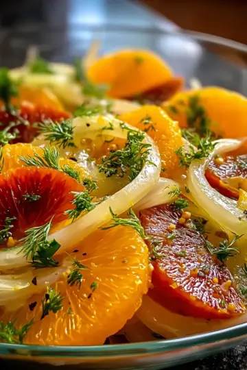 Zesty Sicilian Orange and Fennel Salad