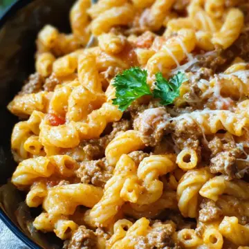 Cheeseburger Pasta