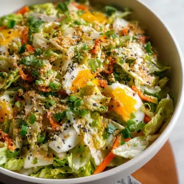 Easy Napa Cabbage Salad Recipe