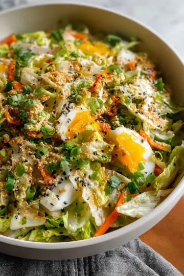 Easy Napa Cabbage Salad Recipe