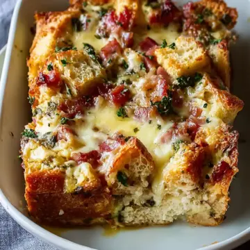 Delicious Easy Breakfast Strata Recipe