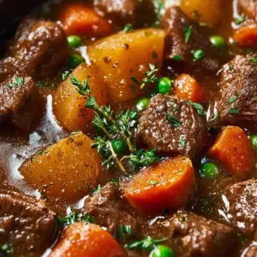 Coziest Crock Pot Beef Stew