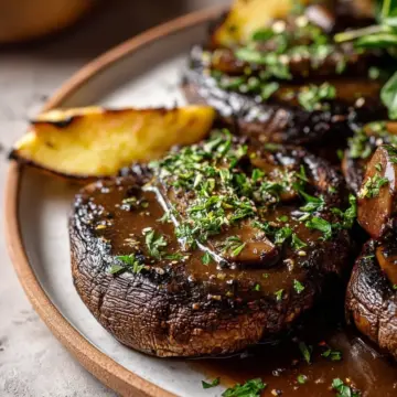 Grilled Portobello Mushroom Steaks Recipe