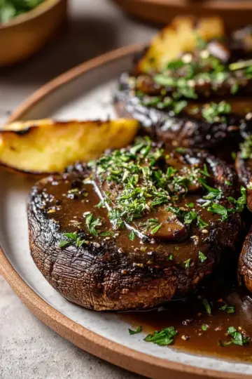 Grilled Portobello Mushroom Steaks Recipe