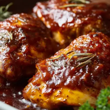 3 Ingredient BBQ Chicken Bake